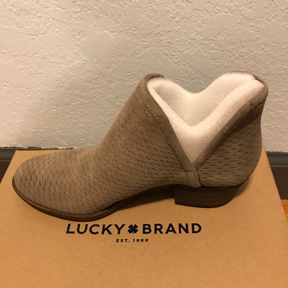Lucky Brand Shoes - Suede Ankle Boots